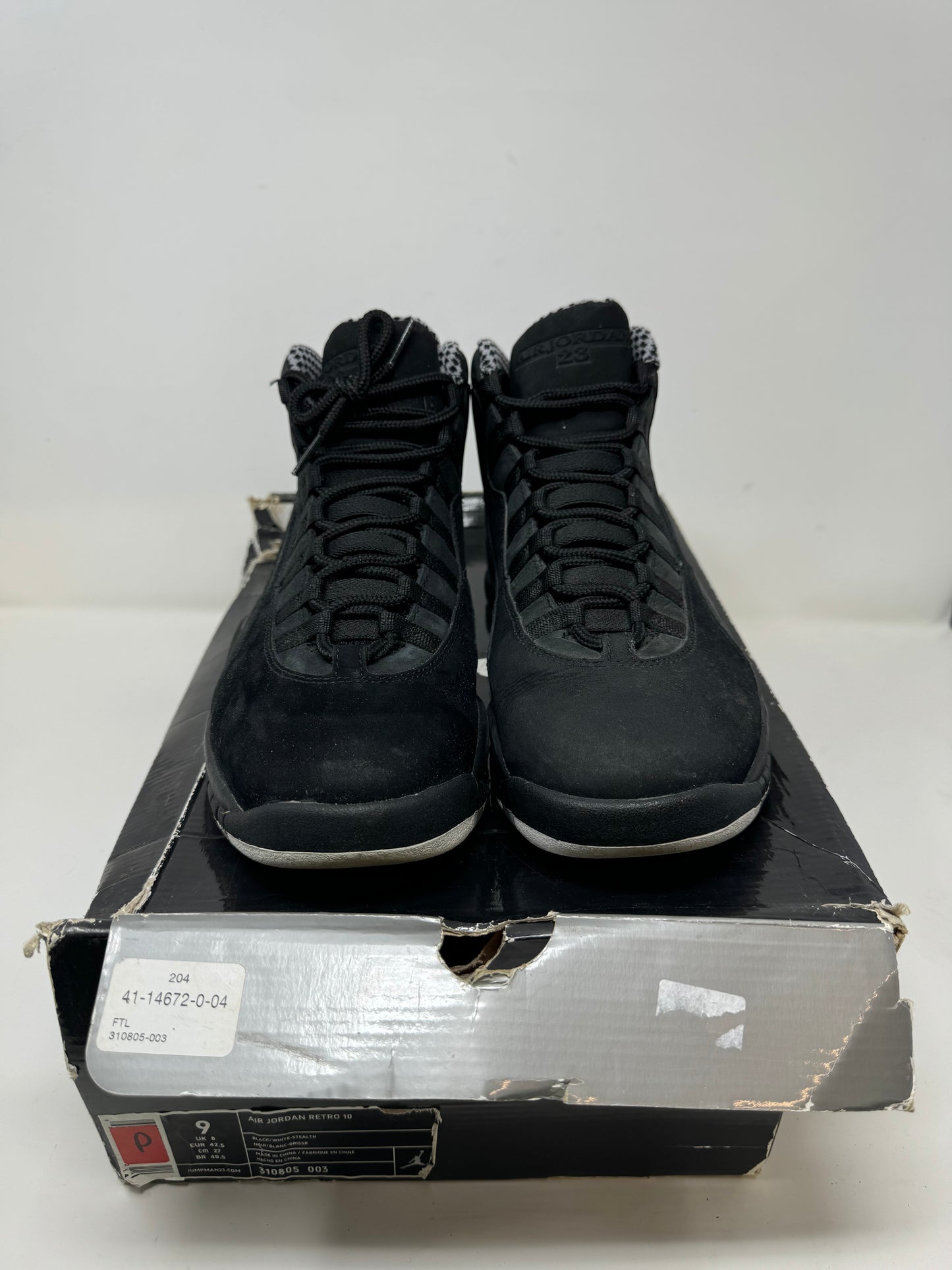 Jordan 10 “Stealth”