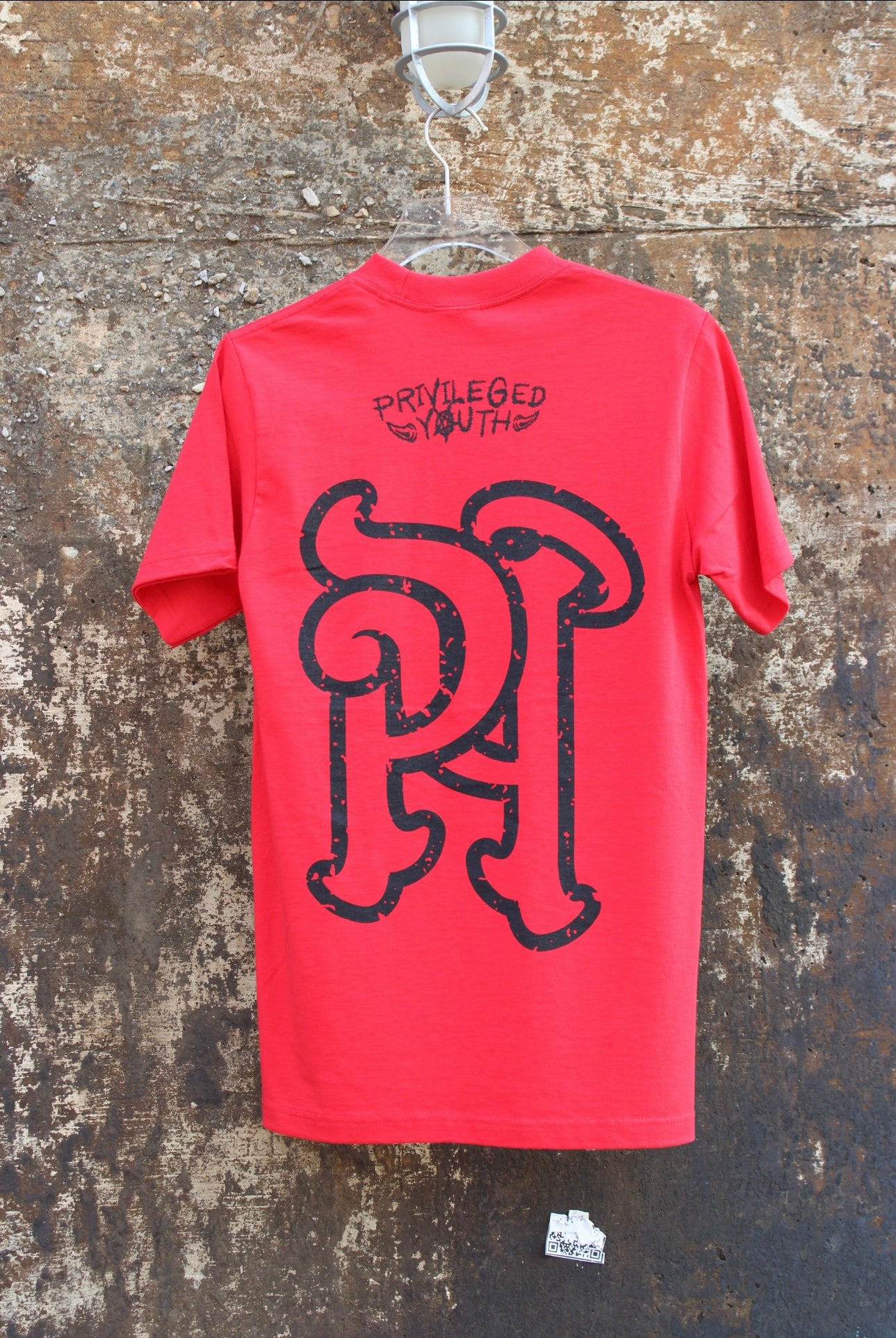 Privileged Youth Logo Shirt “Red and Black”