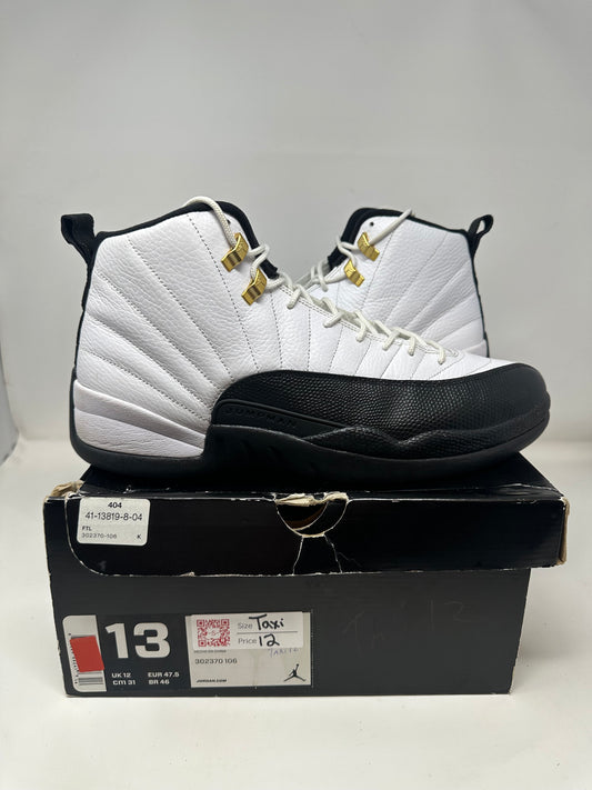 Jordan 12 (2013) “Taxi”