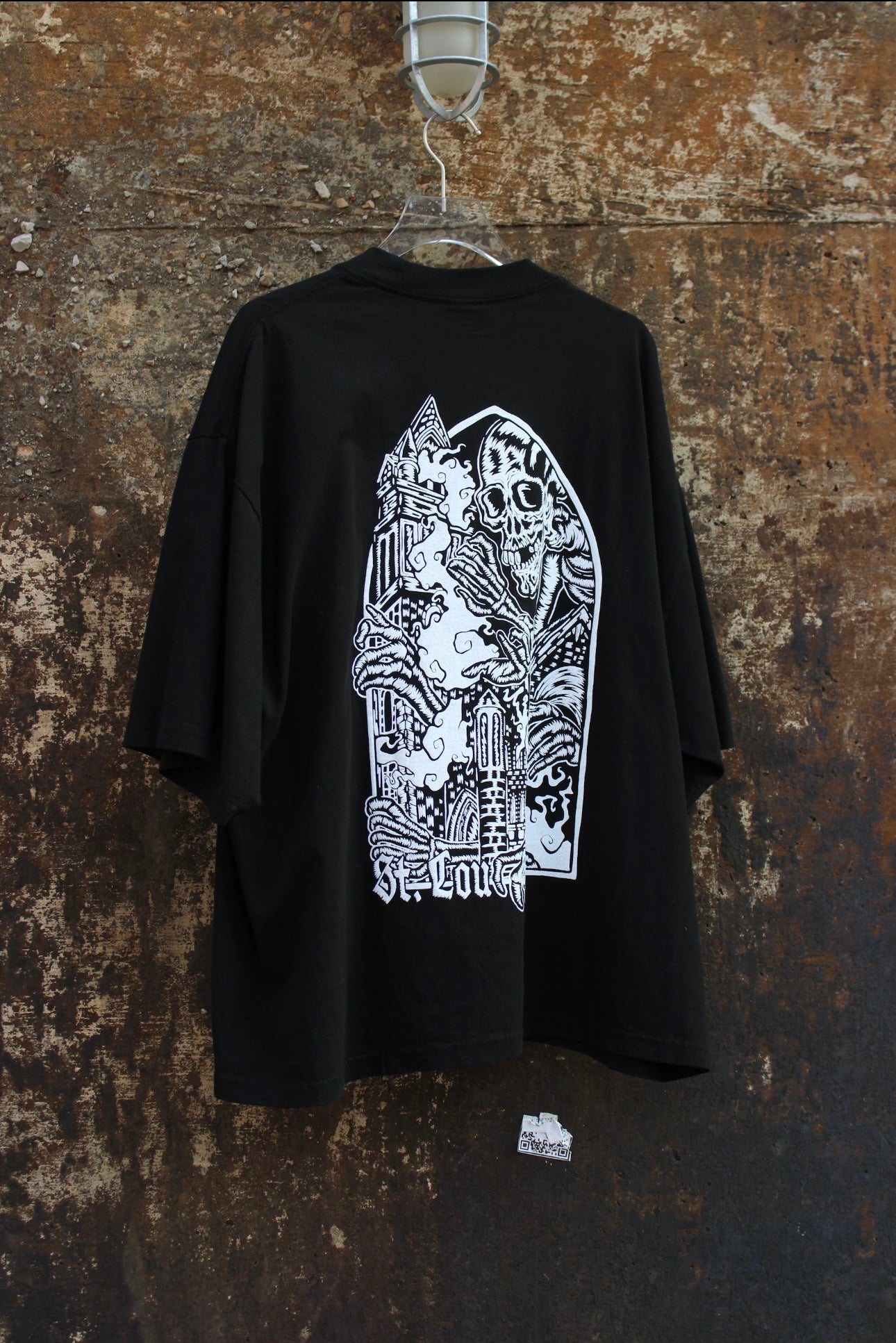 ST. LOU Cartoon Shirt “Black”