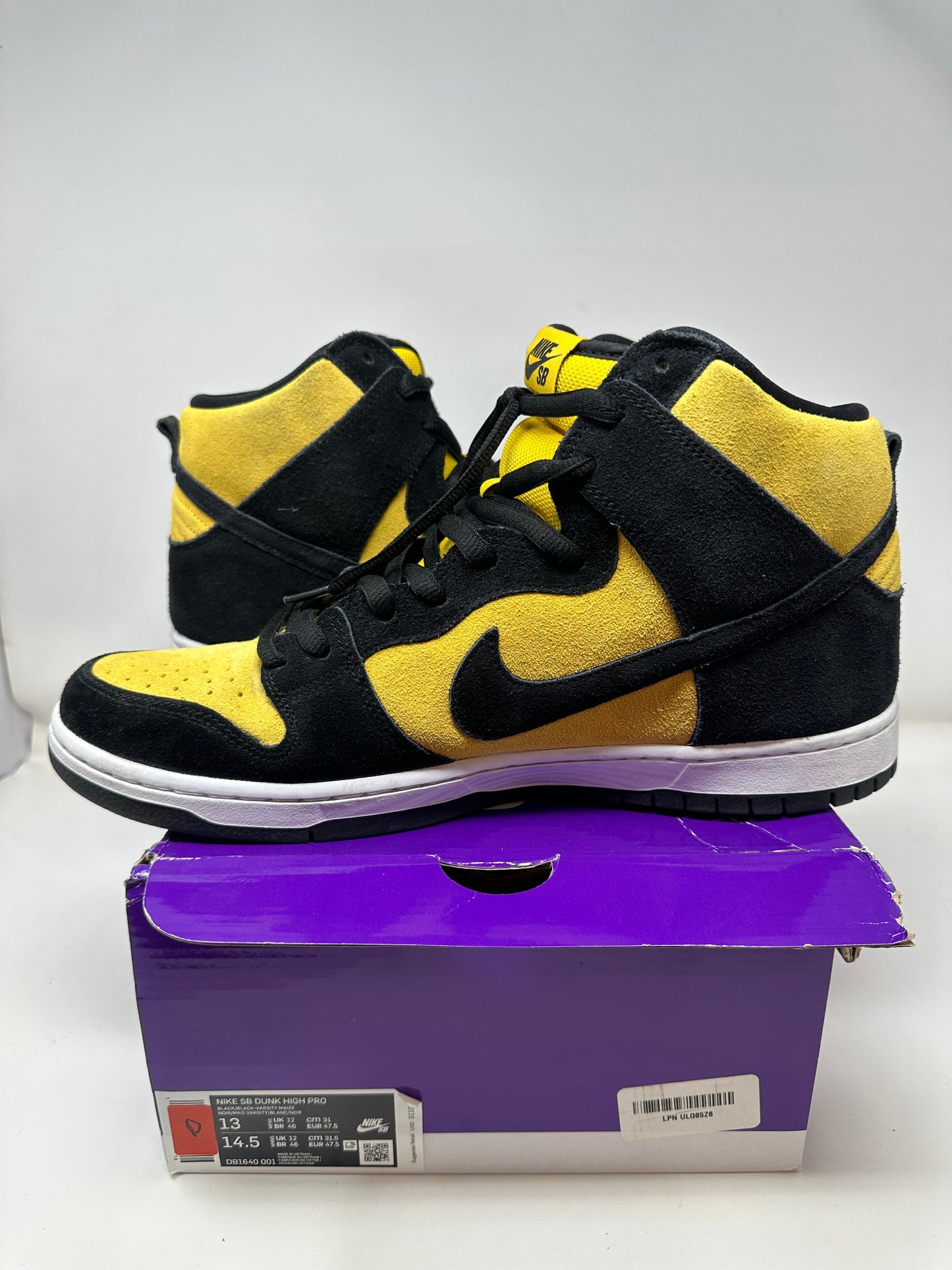 Nike SB Dunk High “Reverse Goldenrod”