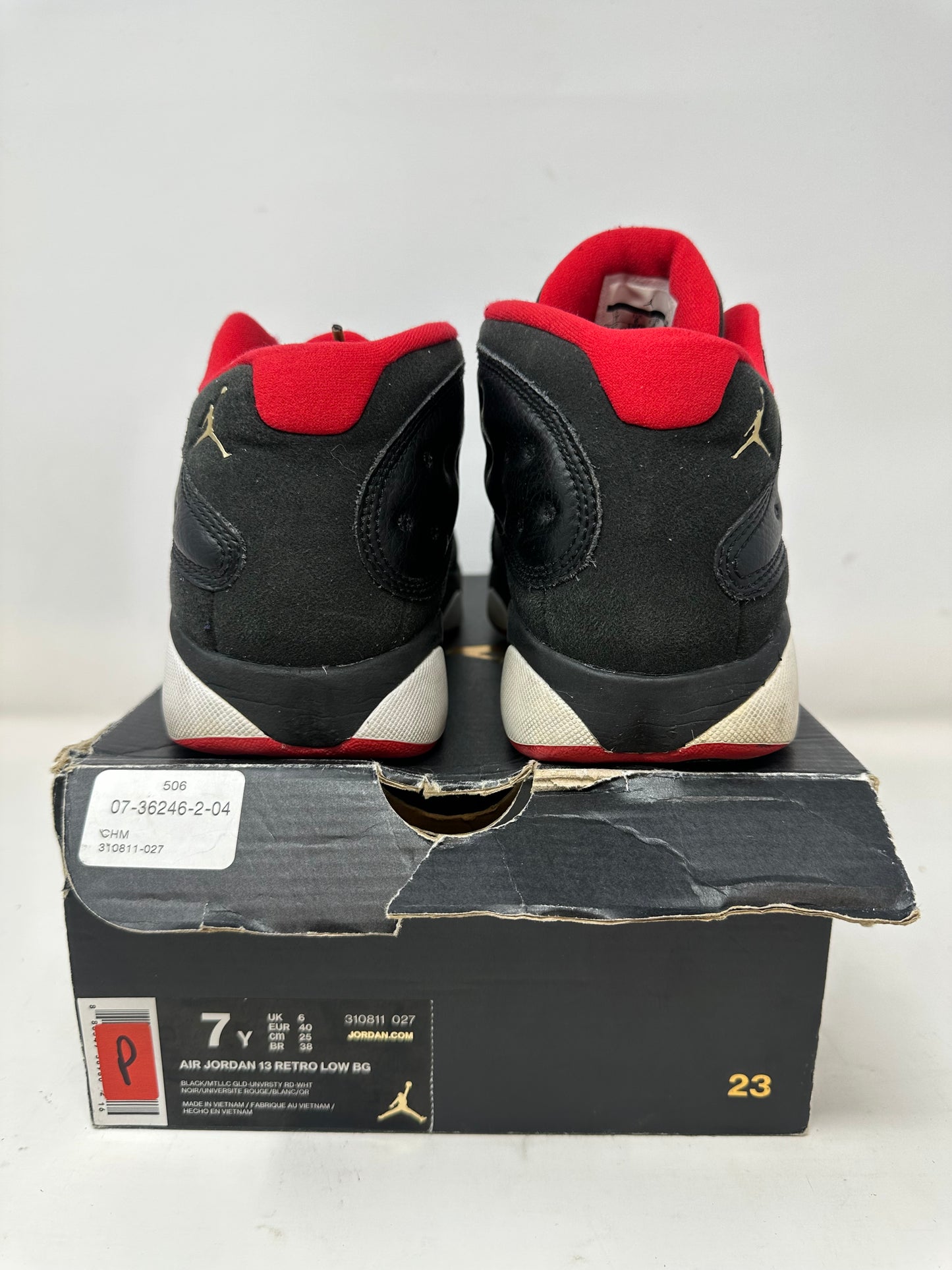 Jordan 13 Low GS “Bred”