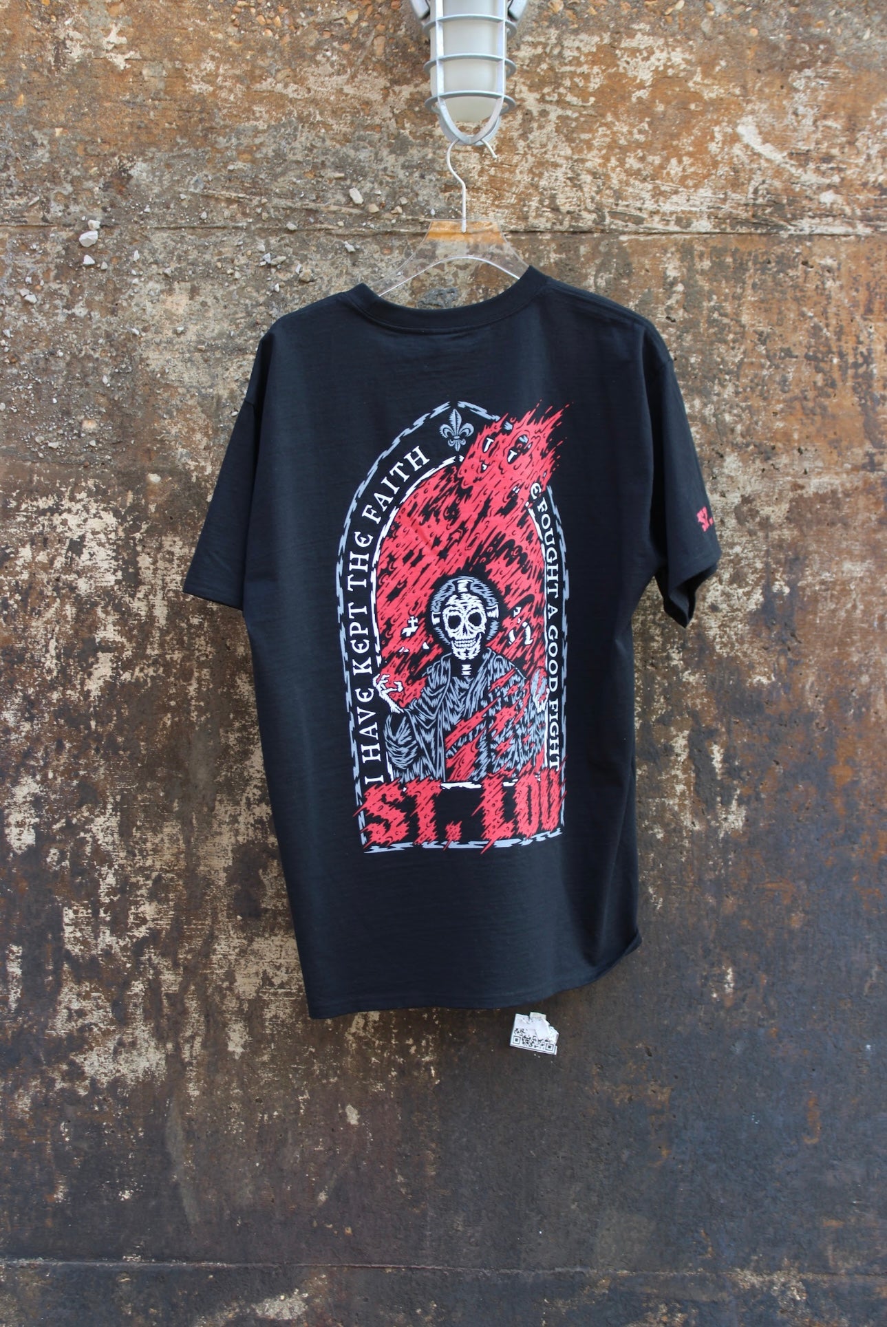 ST. LOU Reaper Shirt “Black and Red”