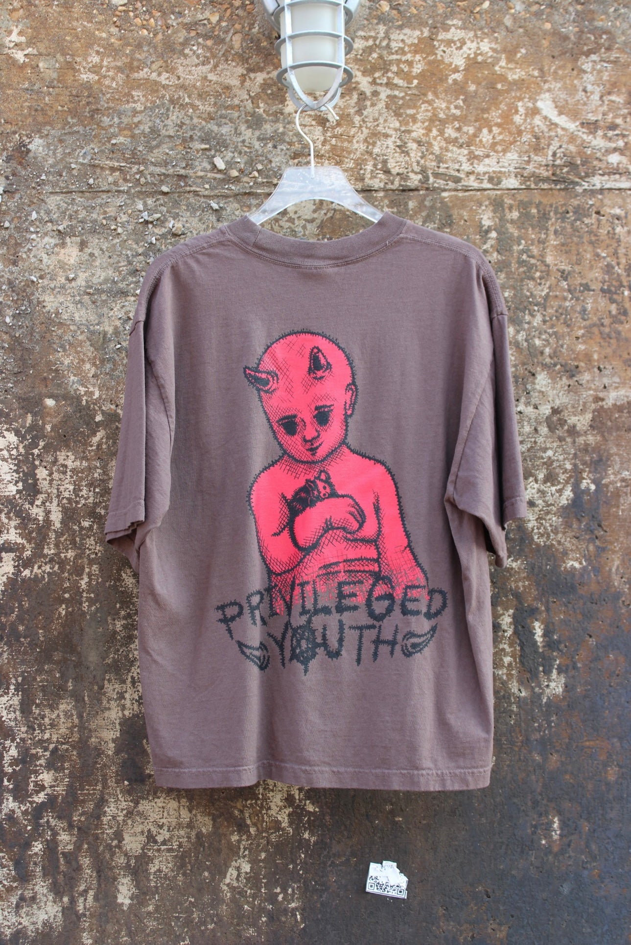 Privileged Youth Demon Shirt “Brown and Red”