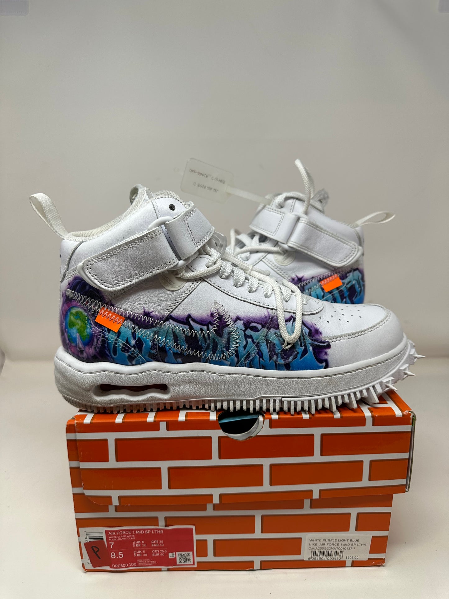 Nike Off-White Air Force 1 High “Graffiti”