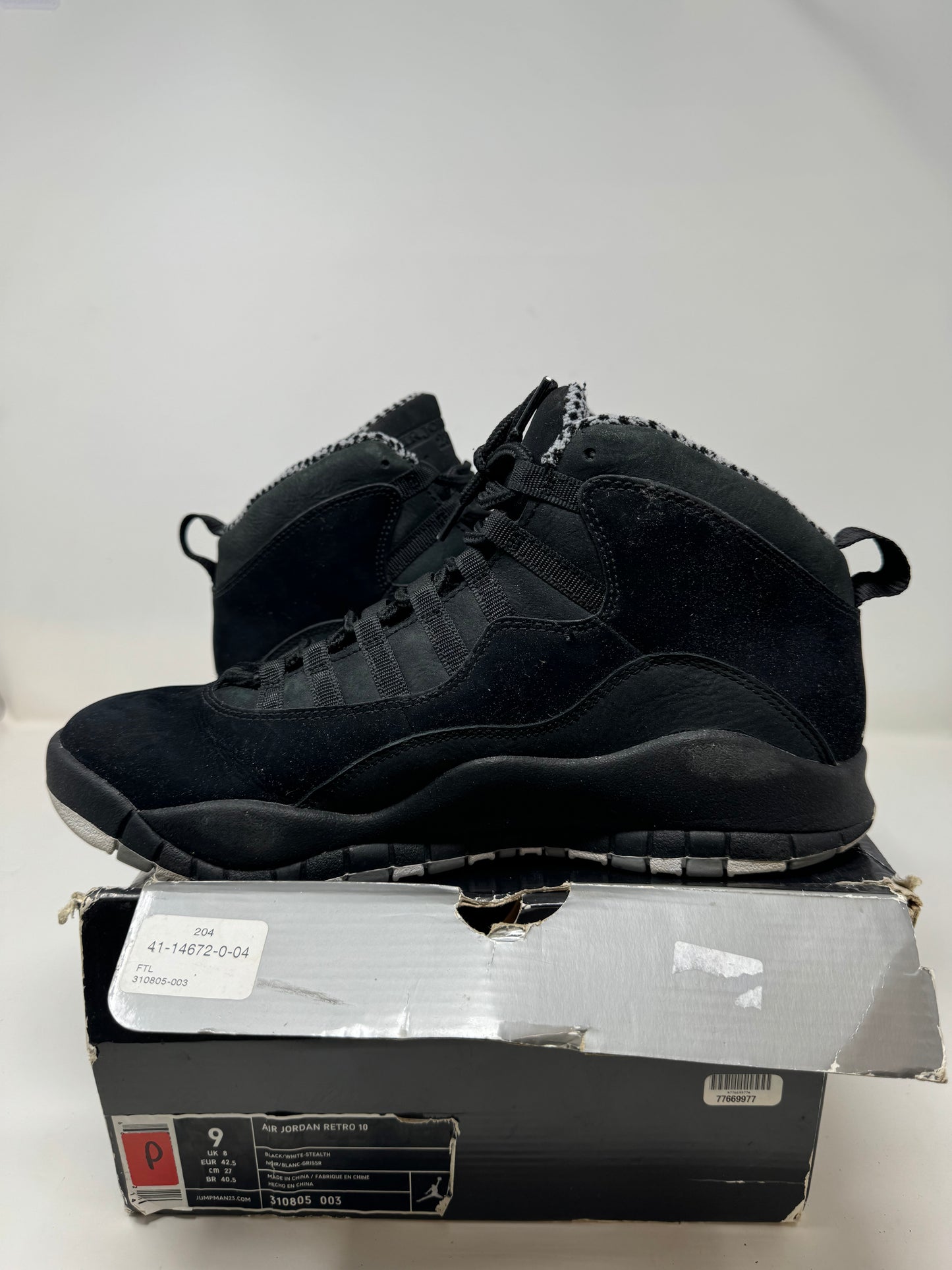 Jordan 10 “Stealth”