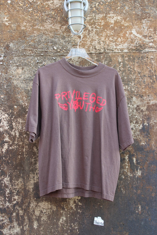 Privileged Youth Demon Shirt “Brown and Red”