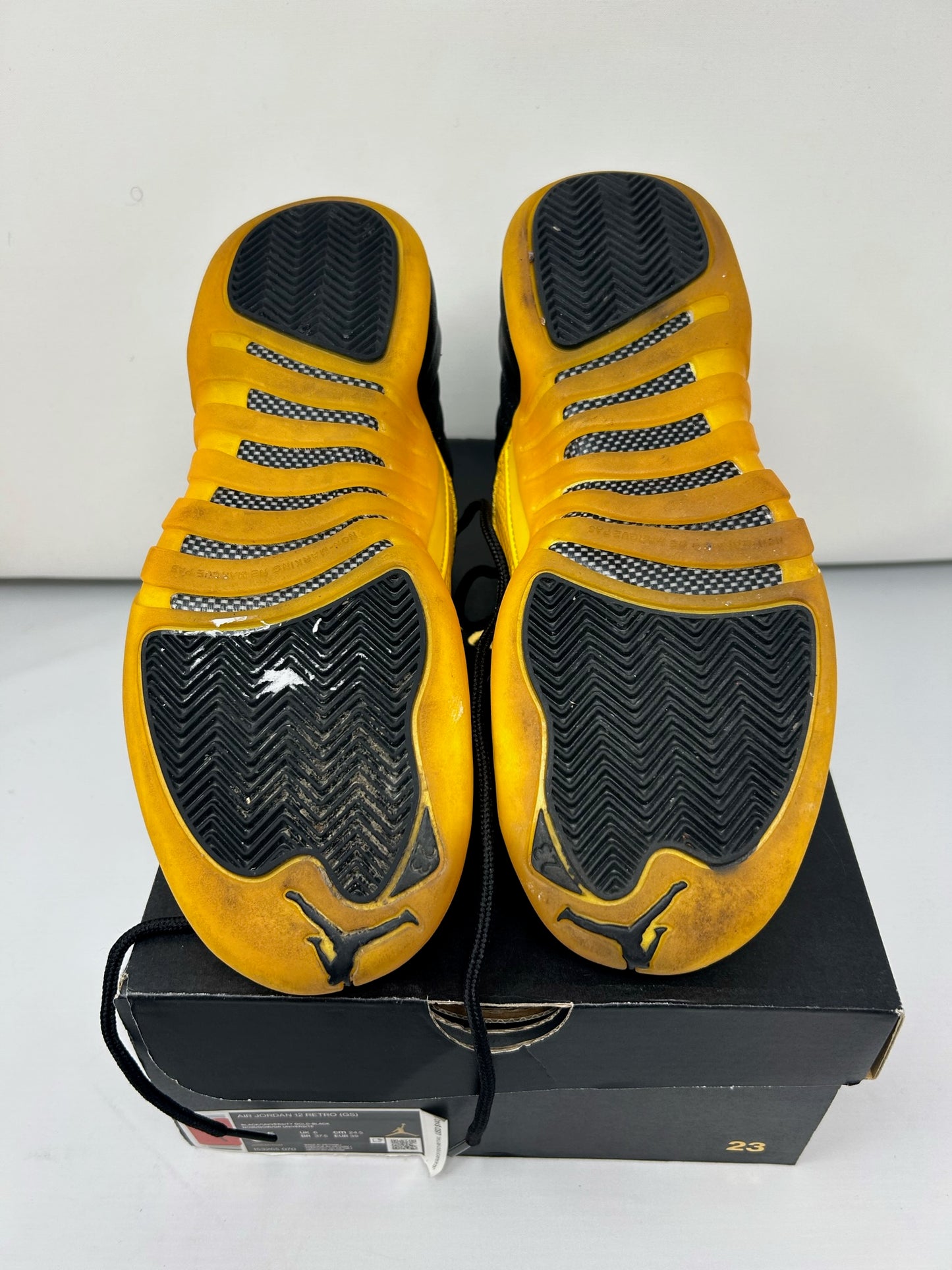 Jordan 12 GS “University Gold”