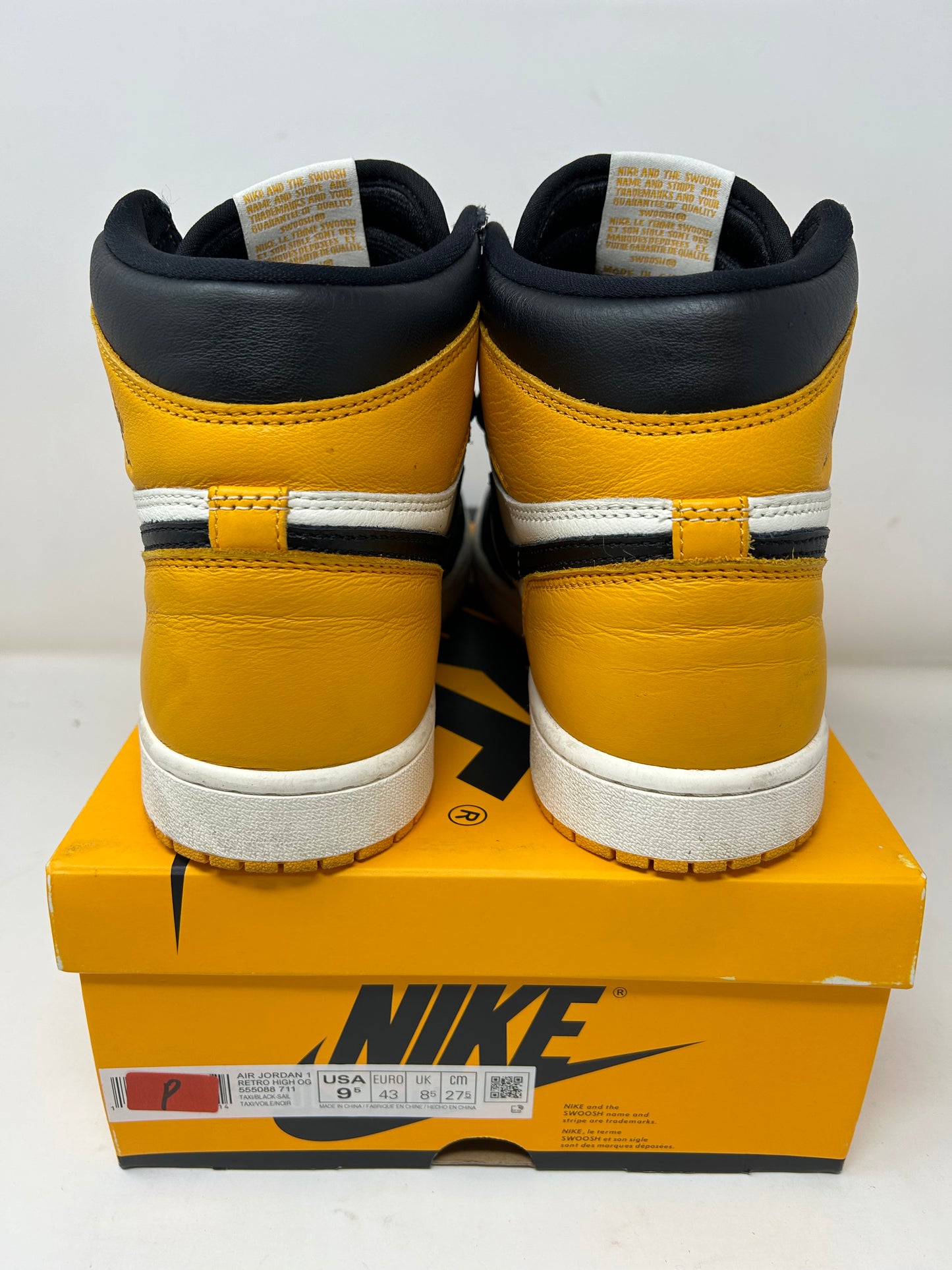 Jordan 1 High “Taxi”