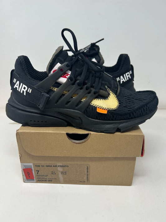 Nike Presto Off-White “Black”