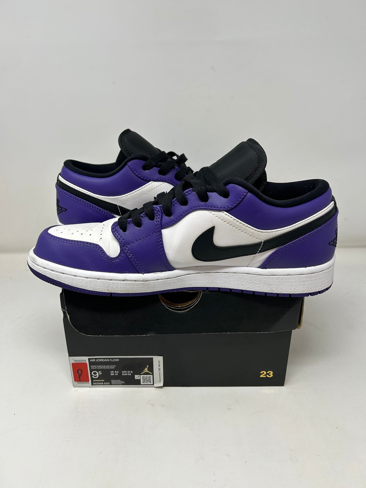 Jordan 1 Low “Court Purple”