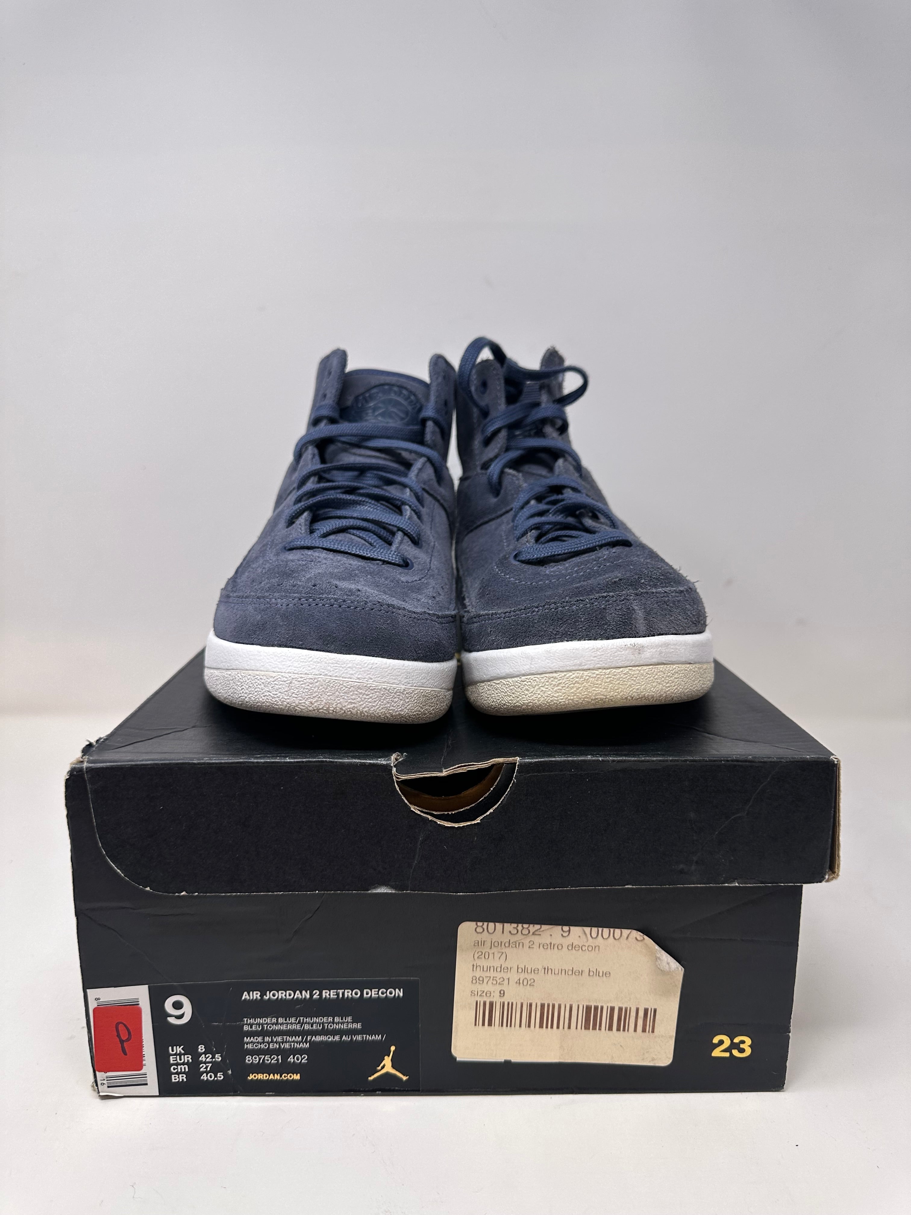 Jordan fashion 2 retro decon thunder blue