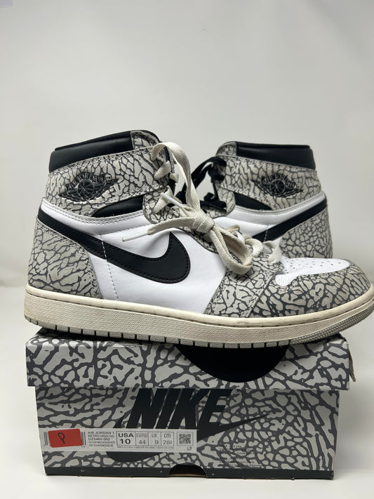 Jordan 1 High "White Cement"