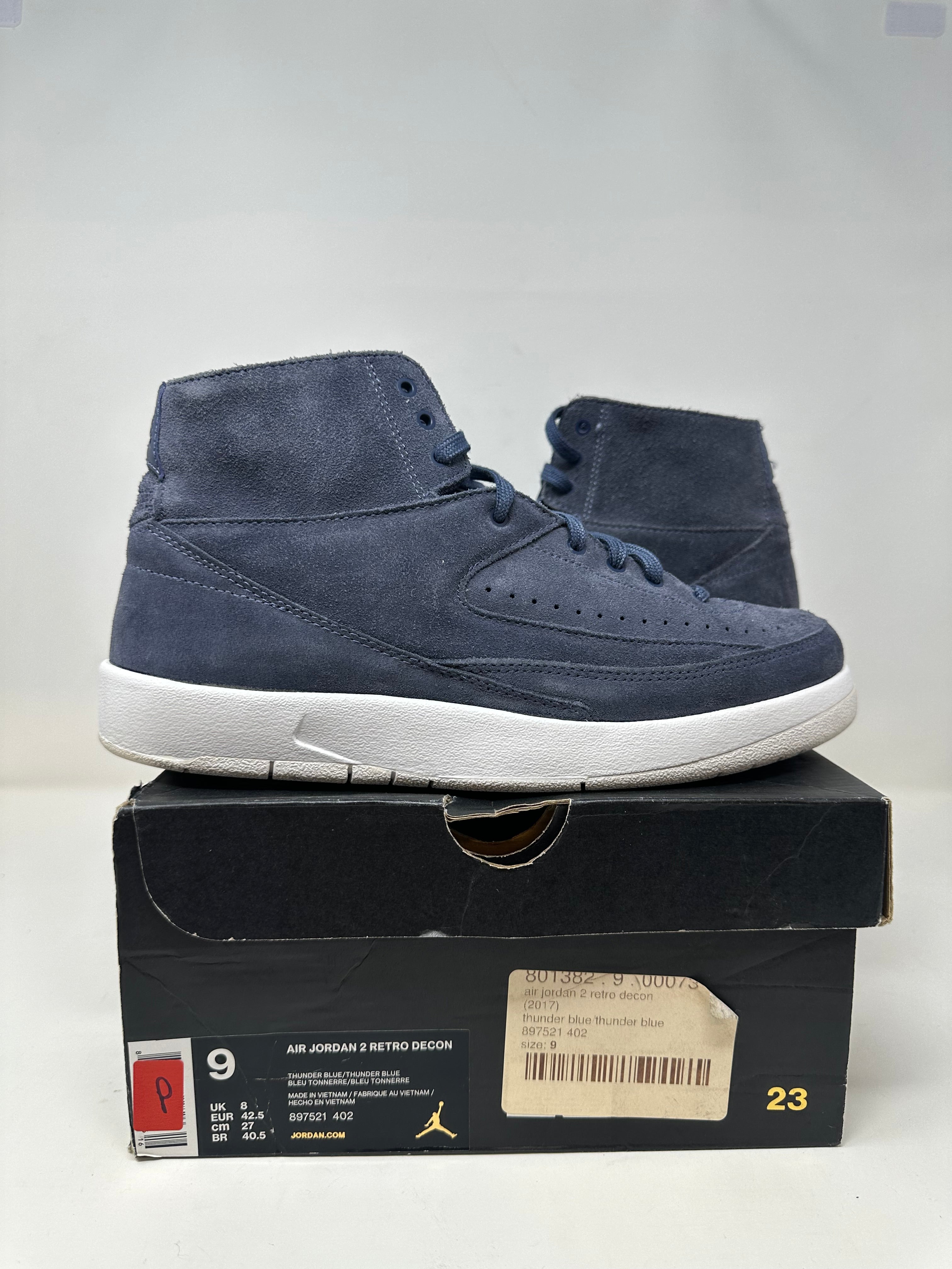 Jordan 2 Decon Thunder Blue