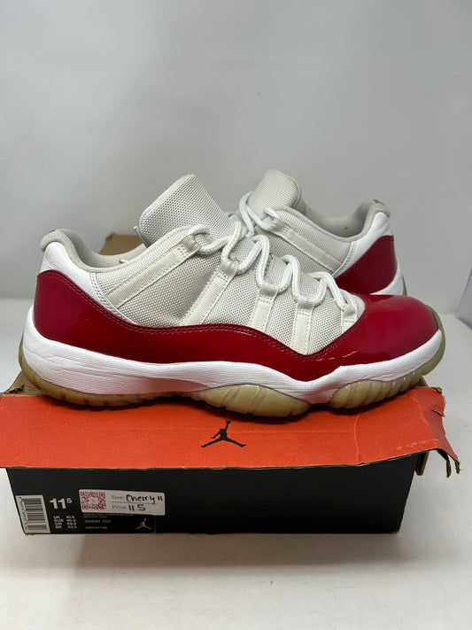 Jordan 11 Low “Cherry”