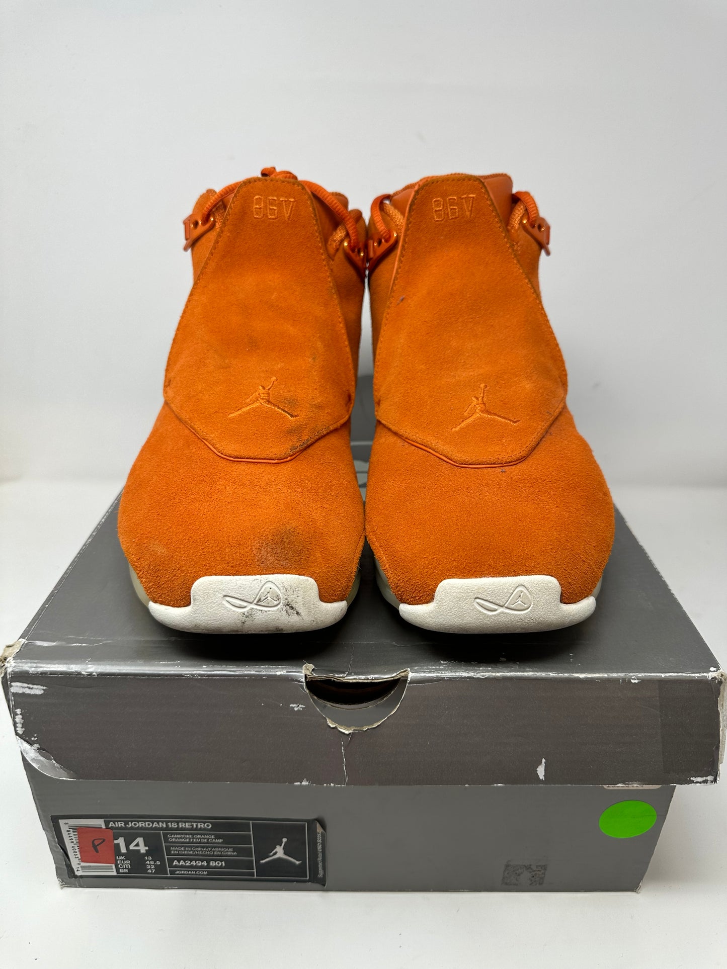 Jordan 18 “Campfire Orange”