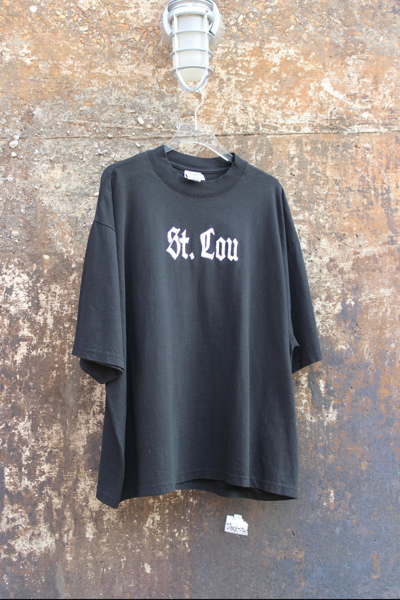 ST. LOU Cartoon Shirt “Black”