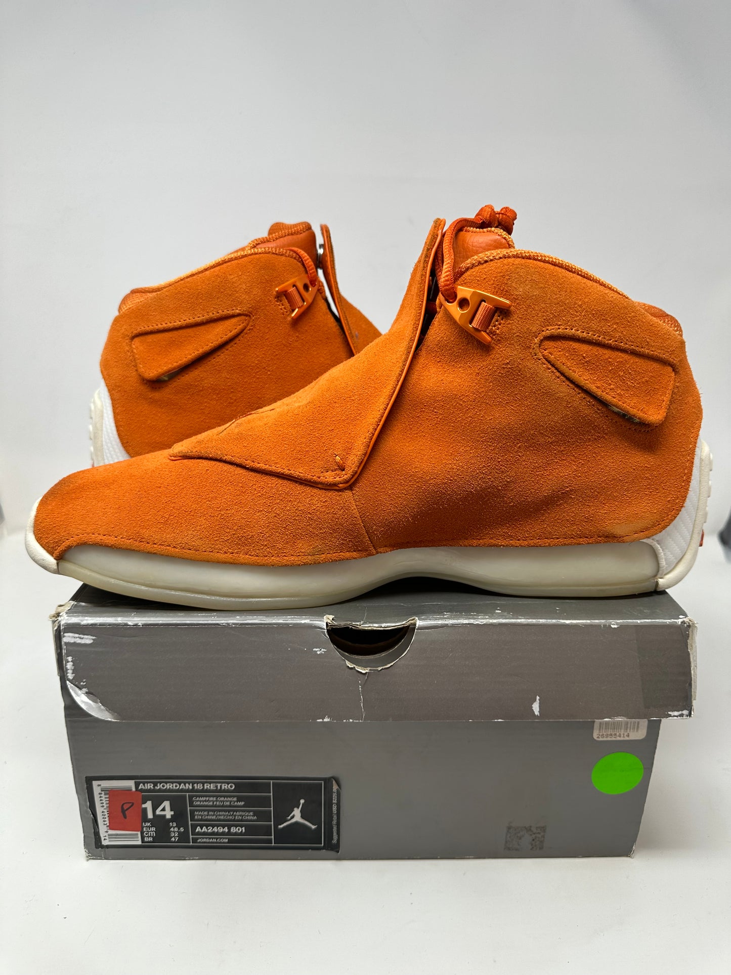 Jordan 18 “Campfire Orange”