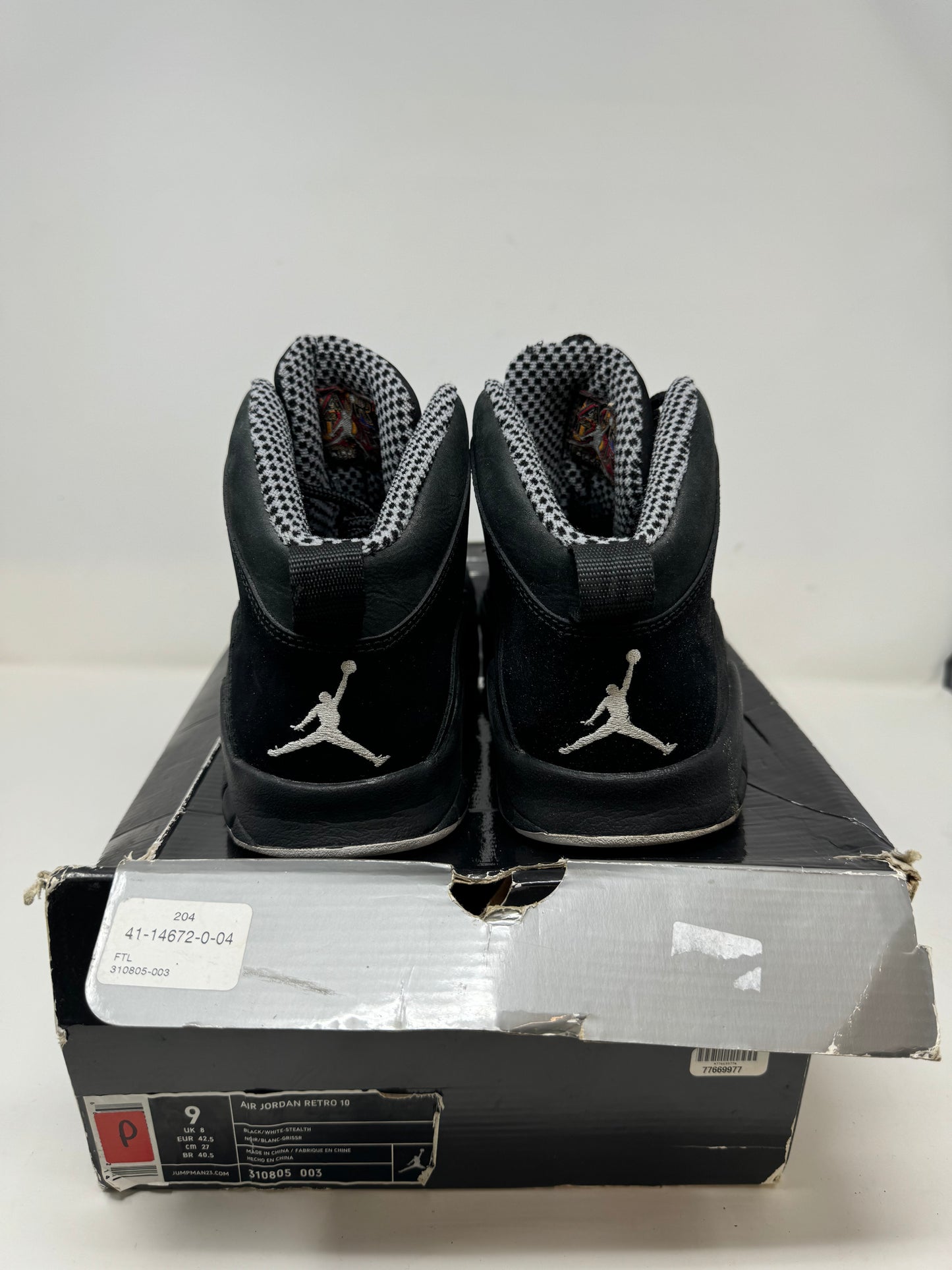 Jordan 10 “Stealth”