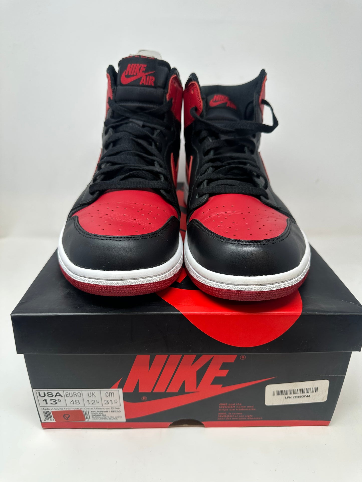 Jordan 1 High (2013) “Bred”