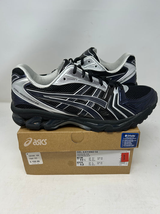 ASICS Gel-Kayano 14 “Black Pure Silver”