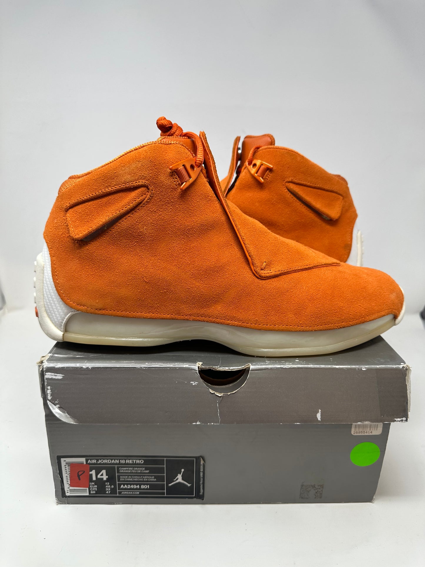 Jordan 18 “Campfire Orange”