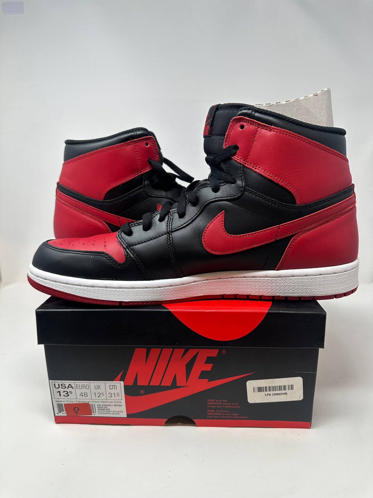 Jordan 1 High (2013) “Bred”